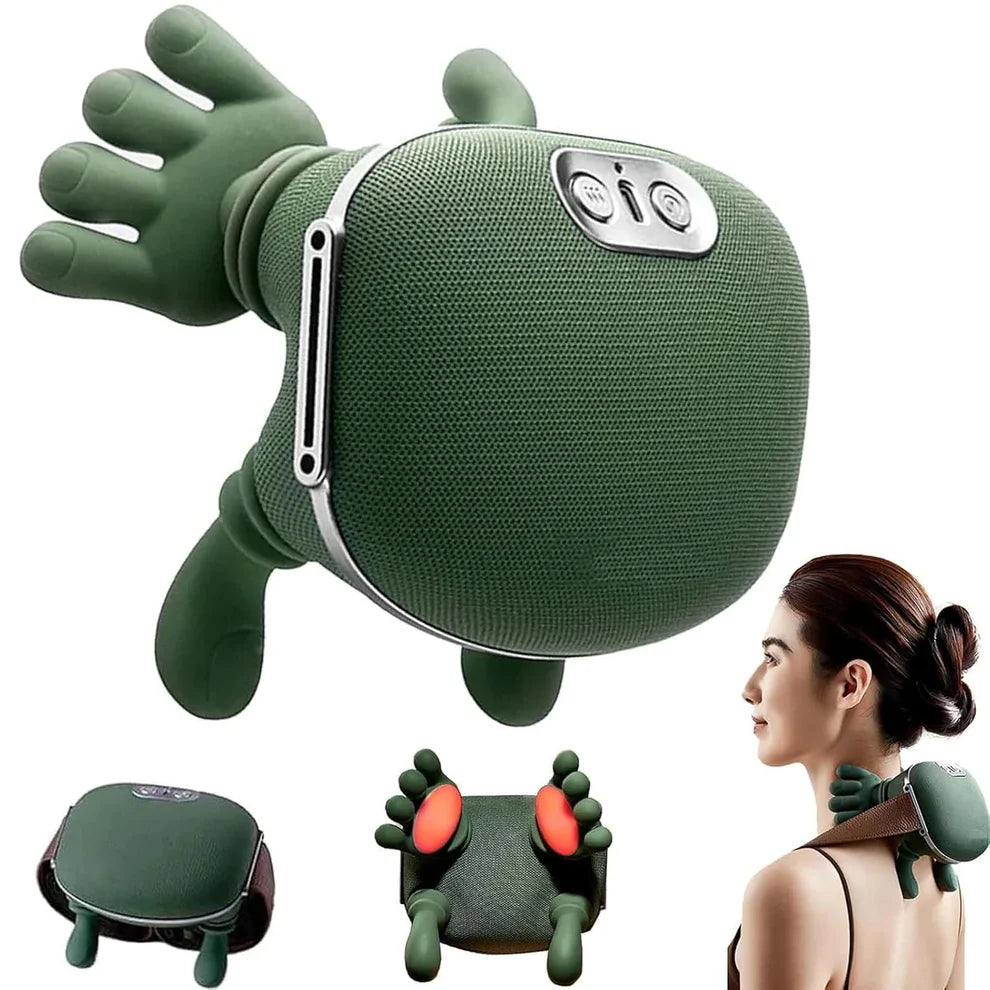 Zovanta 3D Shiatsu Neck & Shoulder Massager | Deep Kneading with Soothing Heat