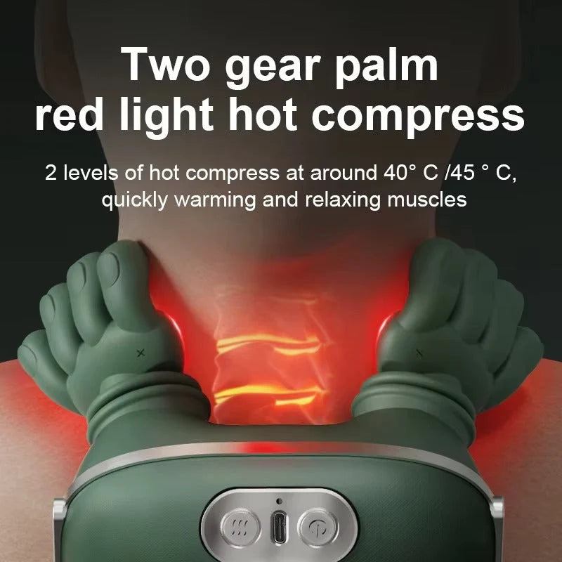 Zovanta 3D Shiatsu Neck & Shoulder Massager | Deep Kneading with Soothing Heat