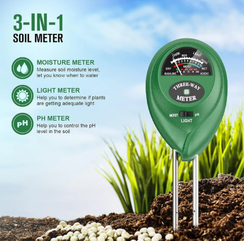 3-In-1 Soil Test Meter | Pack of 2 | Just @999