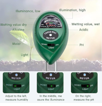 3-In-1 Soil Test Meter | Pack of 2 | Just @999